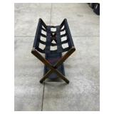 Travel luggage rack