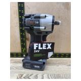 Flex 24v 1/2ï¿½ compact impact wrench tool only