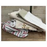 Table cloths, table runner and placemats