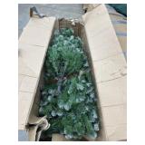 Fiber optic prelit christmas tree untested- size