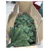 Prelit christmas tree- untested- size unknown
