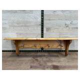 Wooden shelf