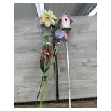 6 yard decor stakes