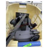 Basket w/ vacuum accessories