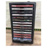 Cd holder w/ Christmas cds