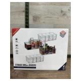 Storage bins with dividers
