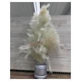 Tinsel tree- untested- missing plug in adapter