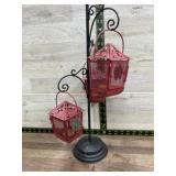 Lantern tealight holder