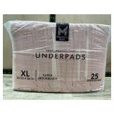 25 total protection underpads