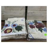 3 valances & 1 tablecloth