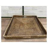 22ï¿½ decorative woven tray