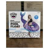 Giant mermaid tail pool float