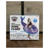 Giant mermaid tail pool float