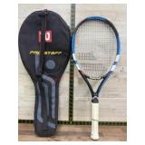 Babolat tennis racquet with cover
