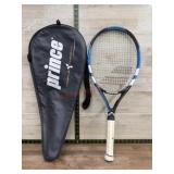 Babolat tennis racquet with cover