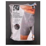 Men's Cotton Stretch Boxer Briefs, 5-Pack