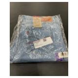 Men's Light Wash Straight Jeans