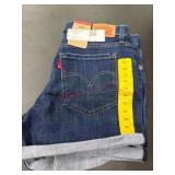 Levi Strauss Mid-Length Denim Shorts