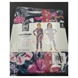 Girls Cotton Pajama Set, 4 Pieces