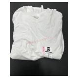 White Short-Sleeve T-Shirt, Size Small
