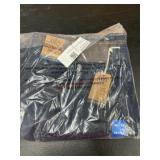 Men's Straight Fit Jeans, Dark Wash, Size 38x32