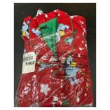 Red Disney-Themed Holiday Pajamas