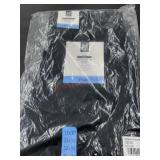 Straight Fit Pants, Size 32x30, Black
