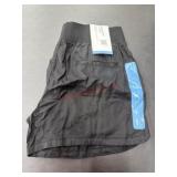 Black Athletic Shorts with Tag
