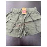 Green Lily Clothing Elastic Waist Shorts