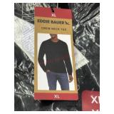 Eddie Bauer Crew Neck Tee, XL, Black