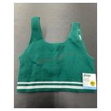 Green Sports Tank Top, Size Large