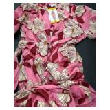 Draper James Pink Floral Wrap Dress, Size M