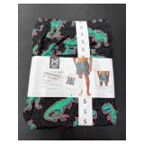 Men's Swim Shorts with Dinosaur Print, Size S
