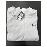 Men's Large Gray Pullover Quarter-Zip
