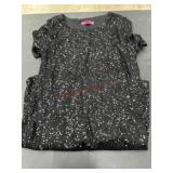 Women's Black Medium Sequin Dress