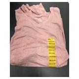 Pink V-Neck Medium Shirt