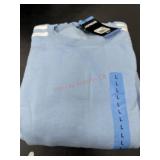 Blue Short-Sleeve Shirt, Size Large