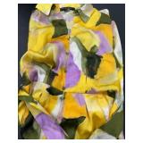 Womenï¿½s Large Dress in Yellow Floral Print