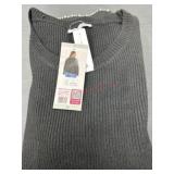 Plus Size Women's Sweater, Dark Gray, 1X