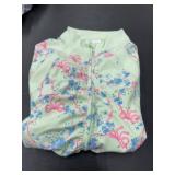 Small Zip-Up Jacket With Floral Design