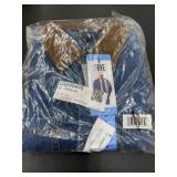 Denim Jacket With Tan Collar