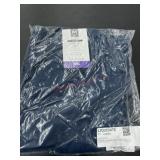 Wide Leg Pants, Navy, Size XXL