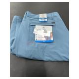 Men's Blue Flat Front Shorts Size 38