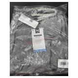 Gray Full-Zip Jacket with Kangaroo Pockets