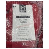 Women's Active Tank Top in Red, Size XL