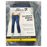 Seven7 Illusion Denim Jeans, Medium