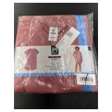 Women's Pink Short Sleeve Dress, Size Large