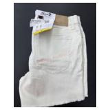 Women's Fray Hem Denim Shorts, Size 8