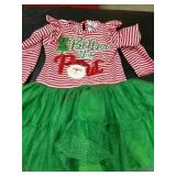 Girls' Christmas Outfit, Size 5T