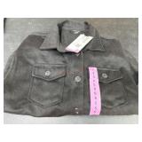 Womens Large Black Shacket